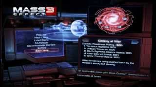 preview picture of video 'Detailed lets play Mass Effect 3 blind playthrough part 1 intro PC version'