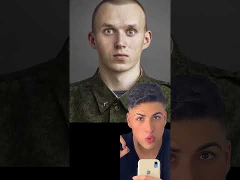 Russian soldier before and after the war #shorts