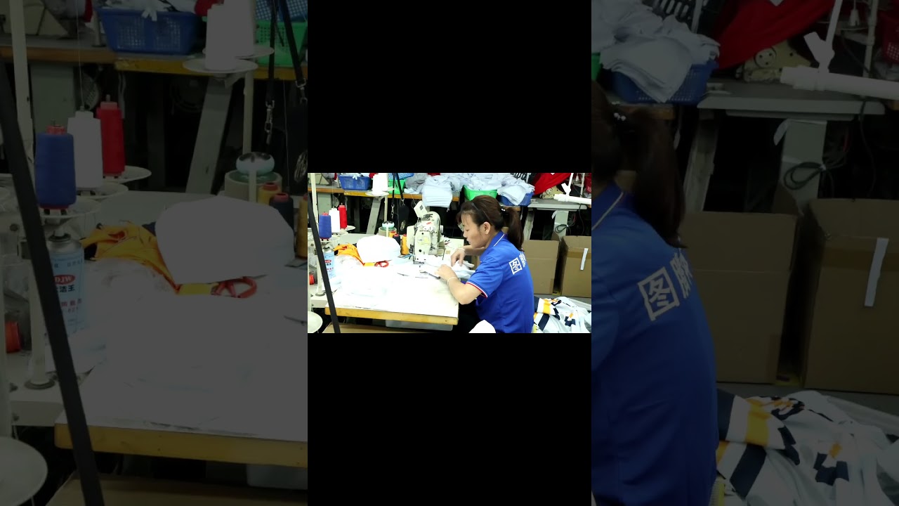 Sportswear stitching process