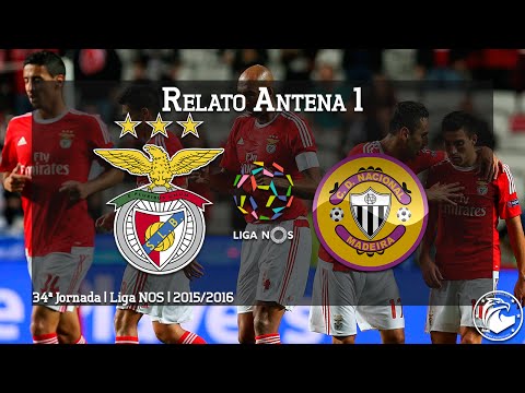 BENFICA 4 - 1 Nacional | Relato dos golos e BENFICA Tricampeão (Antena 1)
