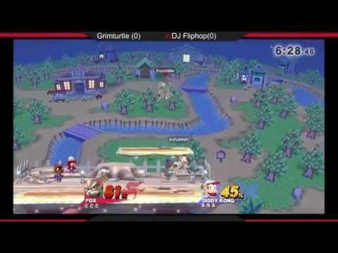 KSL 12 | Winner's SemiFinals | GrimTurtle (Fox) vs DJ Fliphop (Diddy Kong)