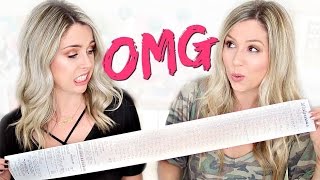MASSIVE New At The Drugstore Haul - BIGGEST ONE!!