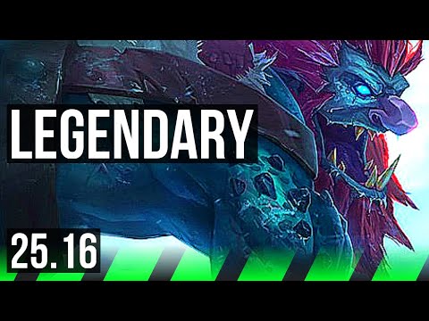 TRUNDLE vs VIEGO (JGL) | 12/1/10, Legendary | KR Grandmaster | 25.16