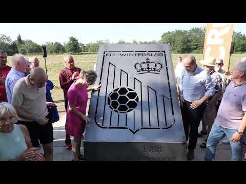 KFC Winterslag 100 jaar 1923-2023, inhuldiging monument + KFC Winterslag forever party.