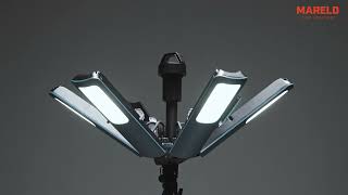 Mareld - Starburst 23000 + Stativ světla 4 m