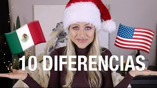 10 diferencias: NAVIDAD en México vs. USA | Superholly