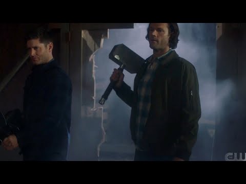Supernatural - Sam & Dean Go On A Hunt With Thors Hammer & The Grenade Launcher 15x14