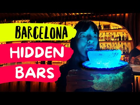 BARCELONA Hidden BARS! Best SPEAKEASY in the old city!
