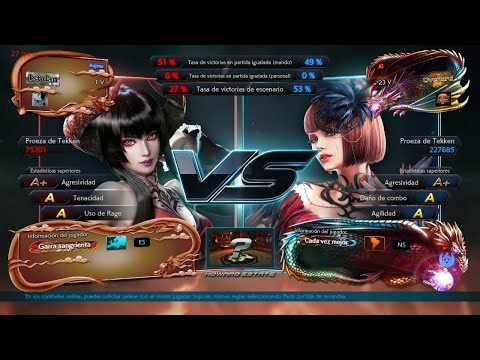 _ 615_6 Anna Willians (JG) vs Eliza (Hajime) - Tekken 7 ( Uchiha x24 ) Online  sin Grafica