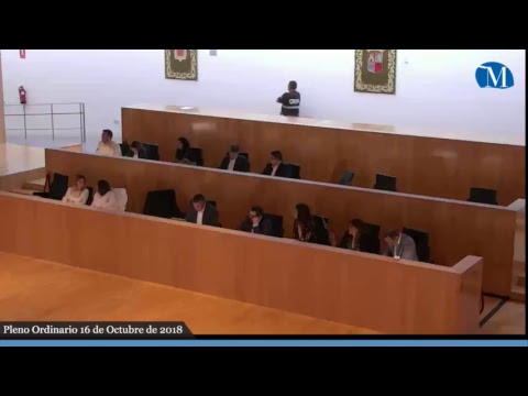 Pleno ordinario de la Diputacin del mes de octubre de 2018