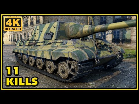 Jagdtiger - 11 Kills - 9,3K Damage - World of Tanks Gameplay