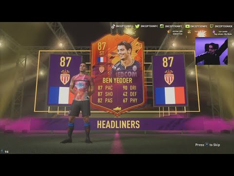 WE PACKED HEADLINERS BEN YEDDER FROM AN 86+ SBC PACK! - FIFA 21 ULTIMATE TEAM