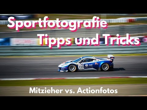 Sportfotografie Kameraeinstellungen + Tipps und Trick - Mitzieher und Actionshots  [2018]