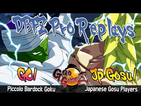DBFZ GO1 vs JP Gosu Players Part.1 [Dragon Ball FighterZ] Pro replays