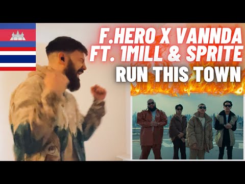 TeddyGrey Reacts To F.HERO x VannDa Ft. 1MILL & SPRITE - RUN THE TOWN