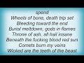 Abscess - Beneath A Blood Red Sun Lyrics