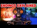 The Good Bad Secret Endings In Secret Of The Mimic Explained FNAF