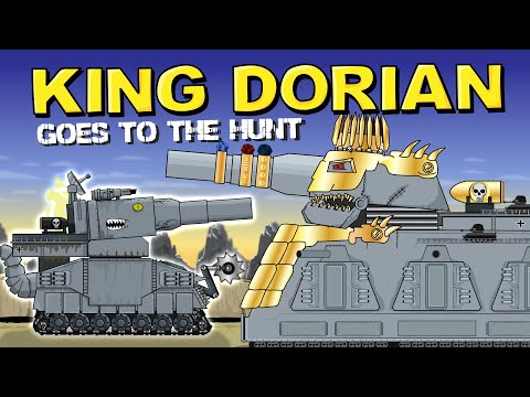 "King Dorian goes hunting" - Cartoons about tanks