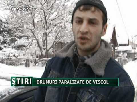 Drumuri paralizate de viscol.mpg