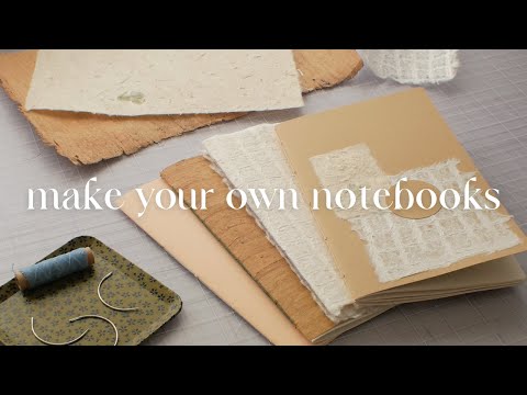 My favourite stitches for soft cover journals ✦ beginner bookbinding tutorial