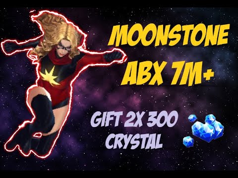 MOONSTONE ABX 7M+ I PARALYSIS SEASON I FEMALE VILLAIN DAY I GIFT 2x 300 CRYSTAL