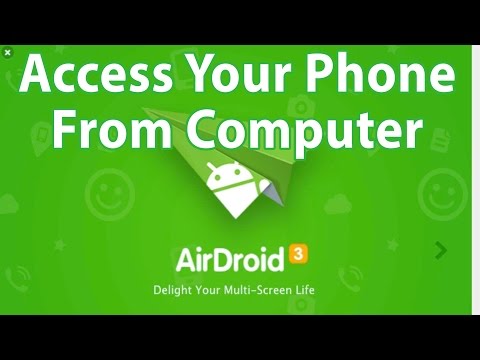 Airdroid 3, Android Screen Mirroring, Access and Control Your SmartPhone or Tablet Video