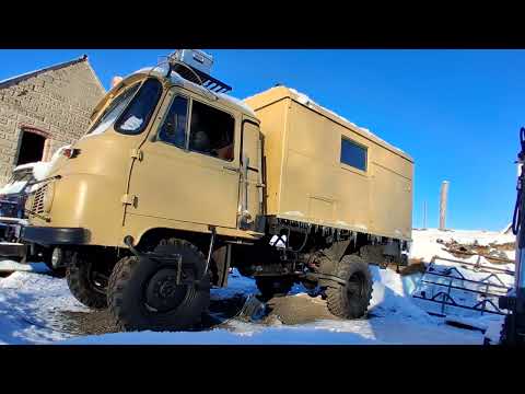 Robur Deutz Kaltstart -5 Grad