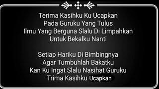Download lagu lagu Terima kasihku ucapkan..lagu perpisahan mp3