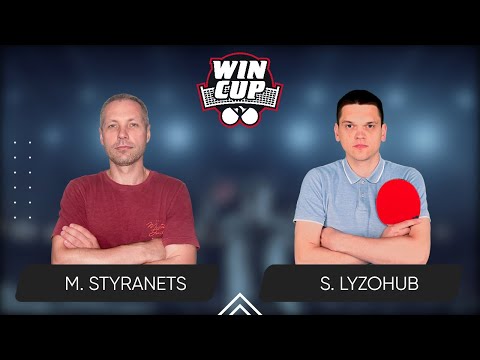 12:45 Mykhailo Styranets - Serhii Lyzohub West 2 WIN CUP 09.06.2024 | TABLE TENNIS WINCUP