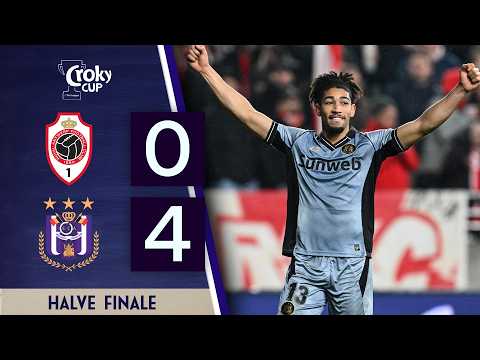 Anderlecht plaatst zich tegen Antwerp voor Croky Cup-finale | Croky Cup 2025/26