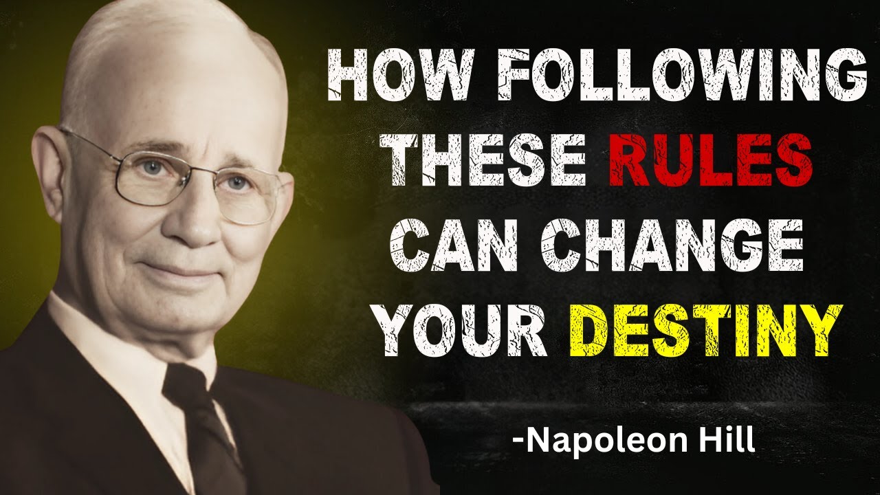 10 Rules for Transform Your Life | Napoleon Hill