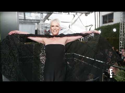 GLAMBOT de Jamie Lee Curtis en los Golden Globes 2023