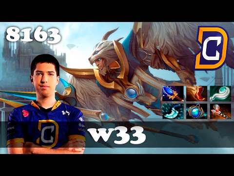 w33 Skywrath Mage Mid | 8163 MMR Dota 2