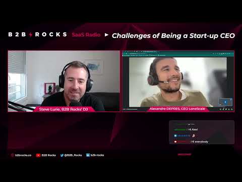 Challenges of being a start-up CEO ft Alexandre Depres, LoneScale