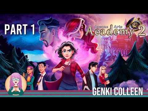 Arcane Arts Academy 2 LIVE Stream with Genkicoll, Part 1 (Levels 1-18)