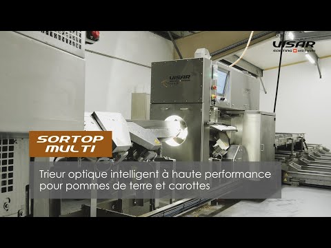 Visar Sorting Sàrl : Sortop Multi - Trieur optique haute performance pommes de terre et carottes