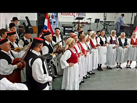 @DJEVOJKA JE POŠLA ZA GORU-PJESME I PLESOVI SLUNJSKOG KRAJA-KORANA ZAGREB(NASTUP U KOSNICI ) 4K..