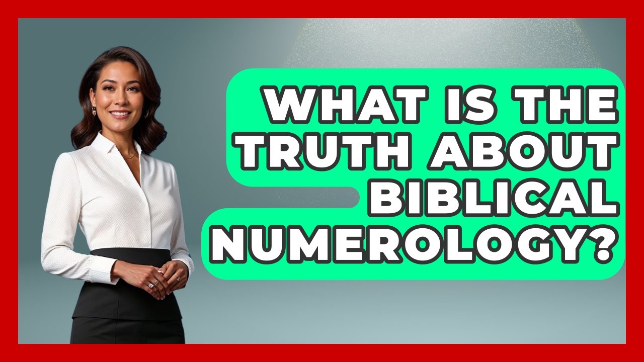 What Is The Truth About Biblical Numerology? - The Numbers Channel