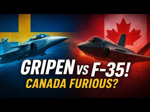 Gripen vs F-35: Sweden’s Jet Dominates, Sparking Canadian Anger!