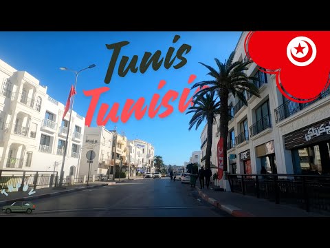 La Marsa, Sidi Bou Said, Carthage, Tunisia 🇹🇳 4k
