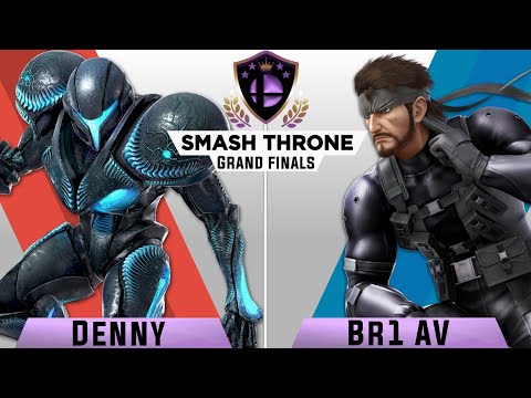 Denny (Dark Samus) VS Br1 AV (Snake) Grand Finals | Smash Throne Singles Tournament #15