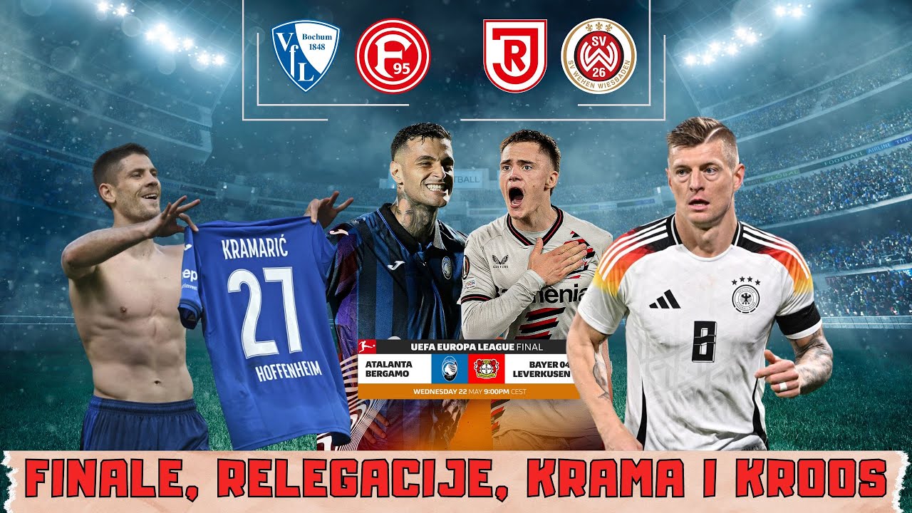 Ispraćaj Bundeslige, Toni Kroos, Atalanta - Leverkusen, relegacijski dueli | RM podcast #178