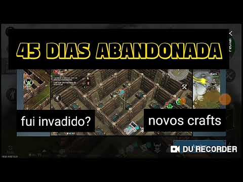 entrei na minha base mais de um mês abandona.. fui invadido? + fazendo novos crafts / frostborn