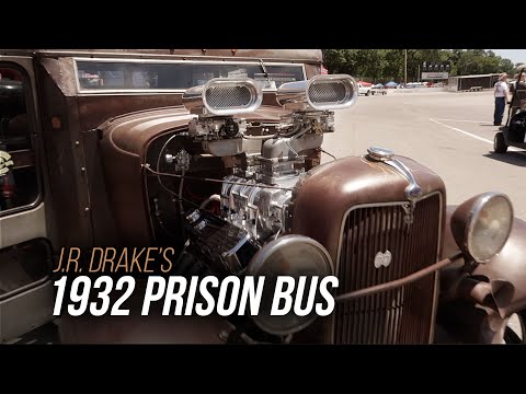 Supercharged 1932 Prison Bus Paddy Wagon