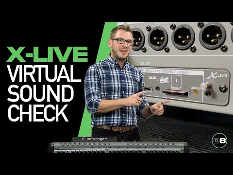 Behringer X-Live Virtual Sound Check