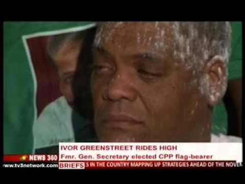 News360-Ivor Greenstreet wins CPP's Presidential race to run the 2016 election - 31/1/2016
