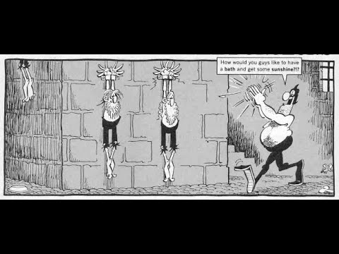 "One Sunny Day In The Dungeons."  MAD's Don Martin cartoon