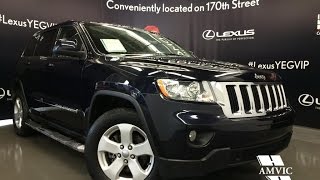 Used Blue 2011 Jeep Grand Cherokee 4WD Laredo Review | Medicine Hat Alberta