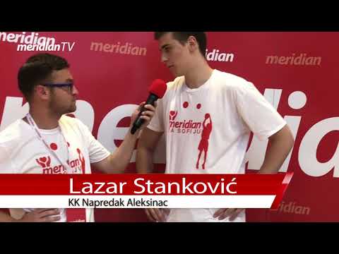 Meridian za Sofiju - Lazar Stanković, KK Napredak Aleksinac
