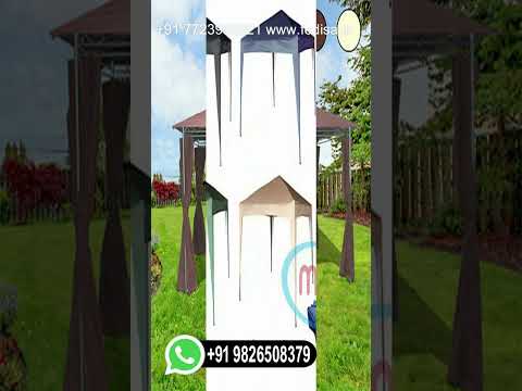 Gazebos Double Gazebo Pergola Wooden Modern Gazebo Sun Lounger Chair